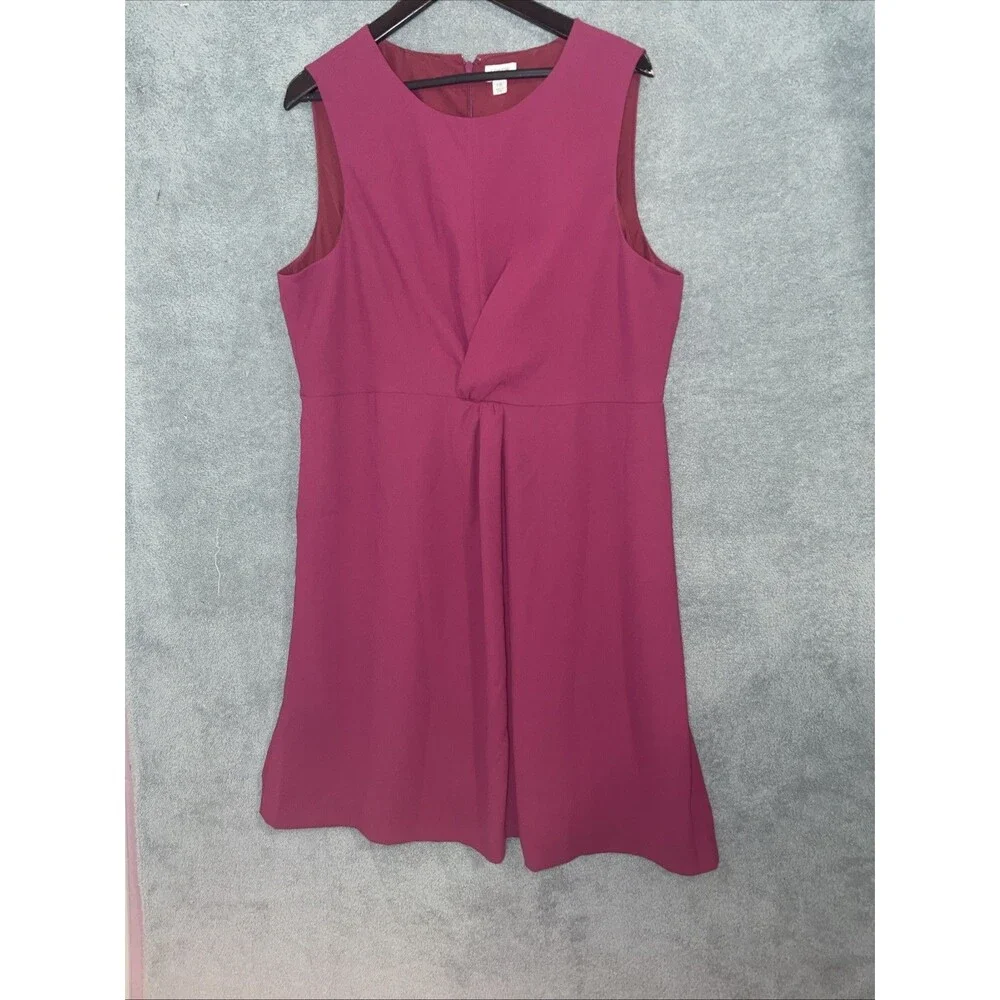 J Crew Dress Womens 18 Pink Career‎ Professional Office Timeless Classy Classic